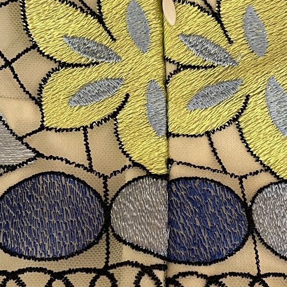 ECI Pencil Skirt with Embellished Design SZ 12 - Picture 9 of 12